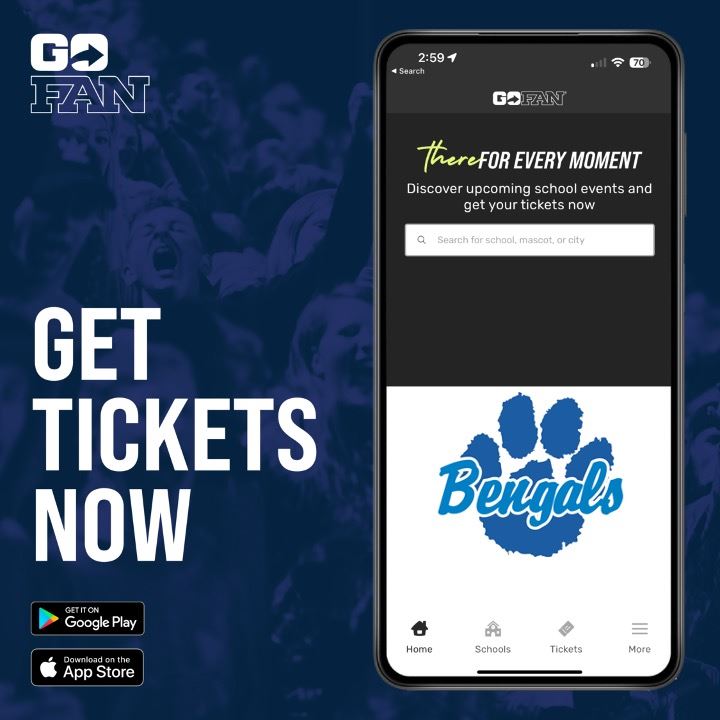  Blaine High School GoFan Ticketing promotion